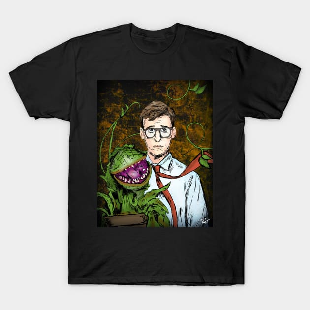 Little Shop Of Horrors T-Shirt by RG Illustration